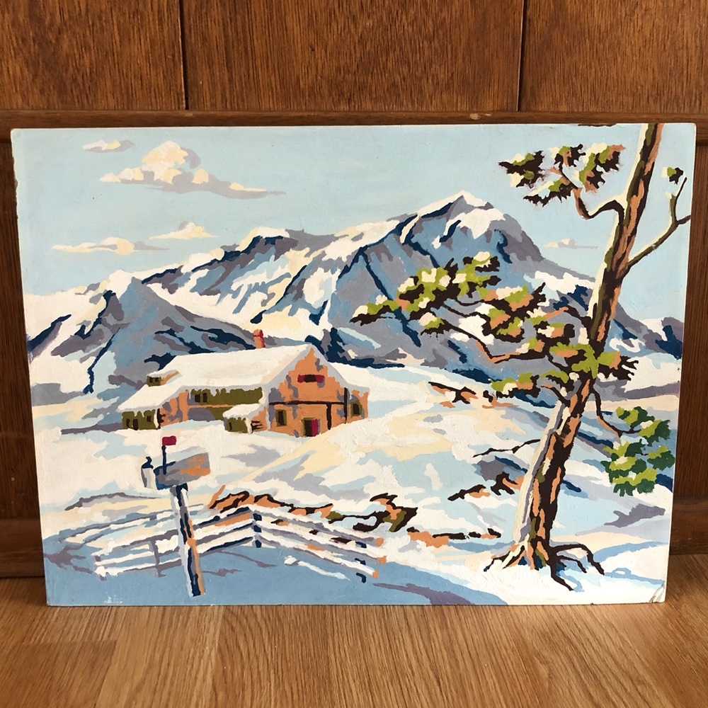 Vintage Paint By Number